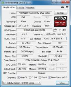 GPU-Z 1.11.0 + ASUS ROG Skin [En]