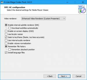 K-Lite Codec Pack 18.8.0 Mega/Full/Standard/Basic [En]