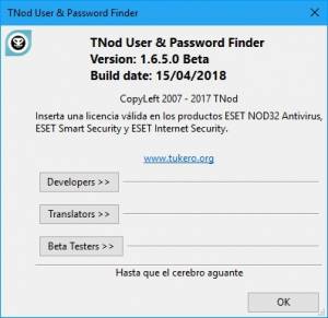TNOD User & Password Finder 1.6.5.0 Beta [Multi/Ru]