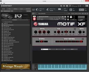   - VM - Yamaha Motif XF RePack by Gvardia [Kontakt]