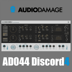   Audio Damage - AD044 Discord4 4.0.9 VST, VST3, AAX (x86/x64) Retail 