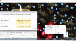     (Snow on DeskTop) 1.4.1 Portable by Deodatto [Ru/En]