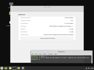 Linux Mint Debian Edition 4 Debbie Cinnamon [32-bit, 64-bit] (2xDVD)