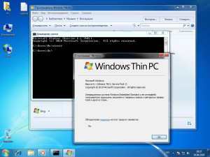 Windows Thin PC SP1 x86 [En] (6.1.7601) + langPatch [Multi/Ru]