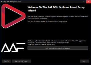 AAF DCH Optimus Sound 6.2329.9403 Realtek Mod by AlanFinotty [En]