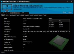 HiBit System Information 2.1.20 + Portable [En]