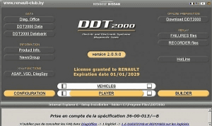   Renault DDT2000 Base 02.2021 