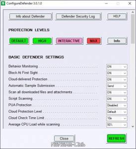 ConfigureDefender 3.1.1.1 Portable [En]