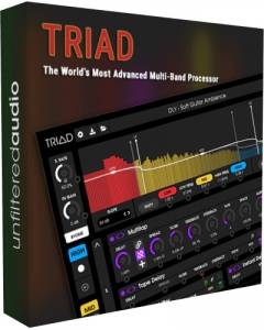   Unfiltered Audio - TRIAD   VST, VST3, AAX (x64) RePack by TeamCubeadooby 