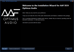 AAF DCH Optimus Audio 10.11.2353.9492 Realtek Mod by AlanFinotty [En]