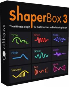   Cableguys - ShaperBox 3   VST, VST 3, AAX (x64) RePack by MOCHA 