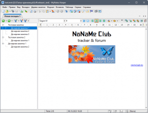 MyNotes Keeper 3.9.6 Build 2268 + Portable [Multi/Ru]