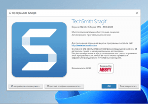 TechSmith Snagit 2024.3.2 build 5719 (x64) RePack by elchupacabra [Multi/Ru]