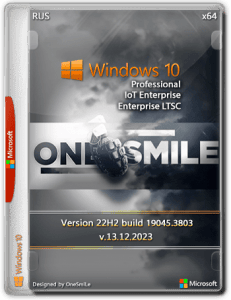   Windows 10 x64 Rus by OneSmiLe [19045.5011] 