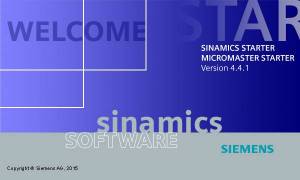Siemens Sinamics STARTER v4.4 SP1 HF1
